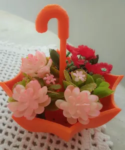 Umbrella Plant Vase