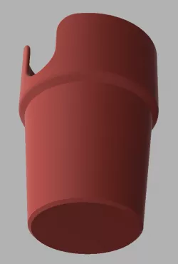 Updated - Large Water Bottle Cupholder Adapter