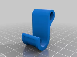 Velomobile race hood retainer hook