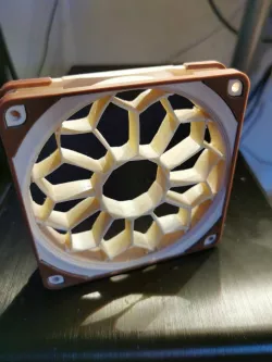 Vortex stabilisation for fan