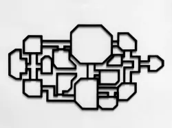 Wall Art - "The Skeld" map - Among Us