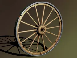 Wooden wheel