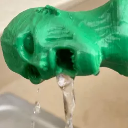 Zombie wine pourer