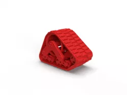 1:43 scale snow tracks - Narrow