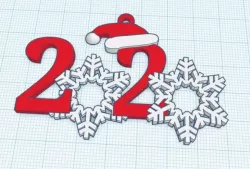 2020 Snowflake Ornament
