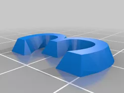 3D printed letter files for pattern making