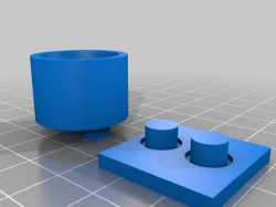 3D printer spring mount