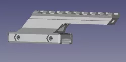 Airsoft Rail Riser