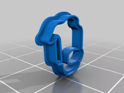 Among Us Cookie Cutter Ghost