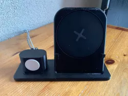 Apple 2 in 1 Charging Dock with Ikea Livboj QI