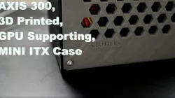 AXIS 300 - Mini ITX Computer Case Supports GPU