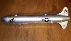 B-29 themed Pringles can rocket