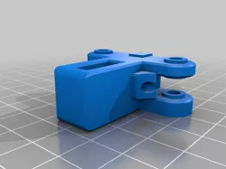 B2D Bearing connector dual flange 2.85mm