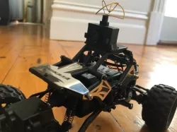 Basher Rocksta rock crawler roof mount for Quanum Elite QB66 Micro FPV Camera