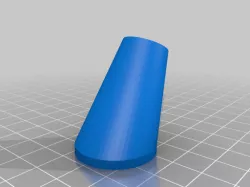 Bike kickstand foot, customizable