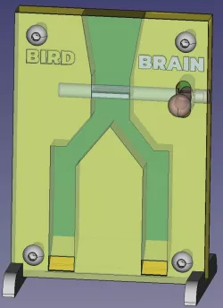 Bird Brain Bird Puzzle for Birds #2