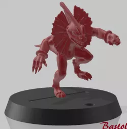Blood Bowl Skink Dilophosaurus #6