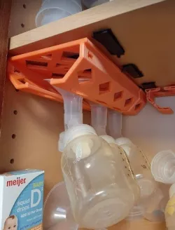 Breast Pump Hanging Rack for Pump Parts