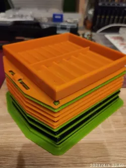 Button cell box - Knopfbatterien Box