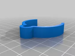 Cable Click Holder Table Leg
