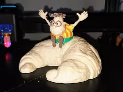 Carl Wheezer on a Croissant