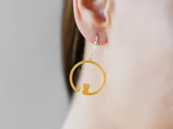 Cat ring / earring