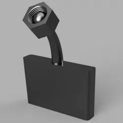 Cell Phone Mount for 2014 RAM 1500