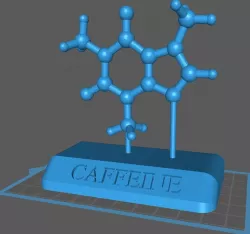 Chemical Model: Caffeine