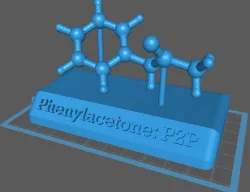 Chemical Model: Phenylacetone