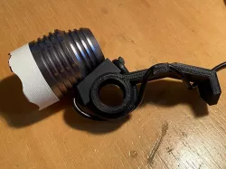 Cree bike light holder front fork