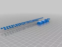 Customizable Cherry MX Low Profile Keycap