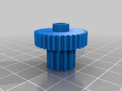 Double teeth wheel for kitchen shredder Superior CH1103