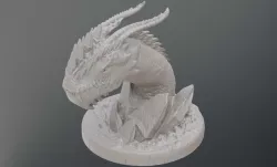 Dragon with base