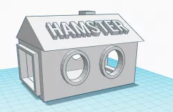 Dwarf Hamster Play Hut v1