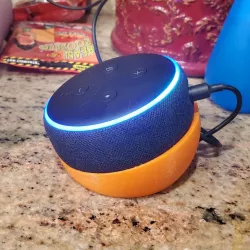Echo Dot 3rd Gen Angled Hollowed Sphere Stand