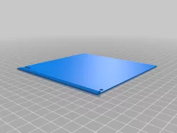 Ender 3 All-in-One, Uni, Rear Electronics case, Skinnier Left Side