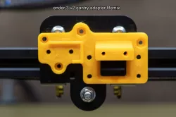 Ender 3 V2 Hero Me Gen5 better gantry adapter (OEM hotend)