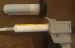 Epoxy gun cartridge converter