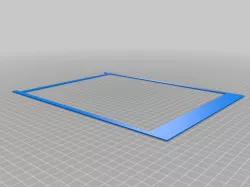 Epson scanner film area guide (1mm thick)