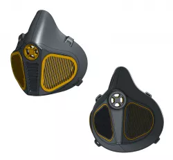 Filter mask more airflow