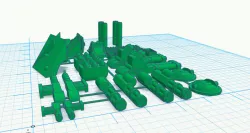 Gaslands Models-Weapons and Ram