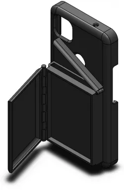 Google Pixel 4a Phone Case with Hand Sanitiser and Mask Holder
