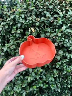 Halloween Candy Pumpkin Dish