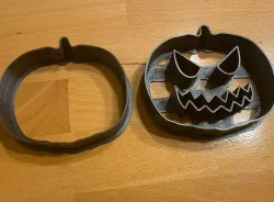 Halloween pumpkin cookie cutter