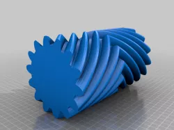 Helical Gear Vase 