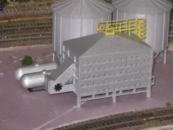 HO Scale Grain Dryer