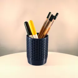 Honeycomb Pencil Holder, Slimprint