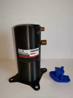 HVAC scroll compressor cut away model