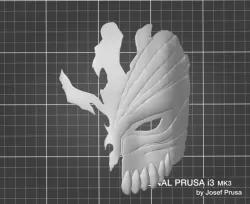 Ichigo Kurosaki Half Hollow Mask Bleach