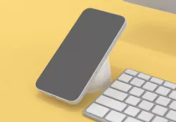 iPhone 12 MagSafe angled dock